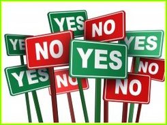 when to say yes or no